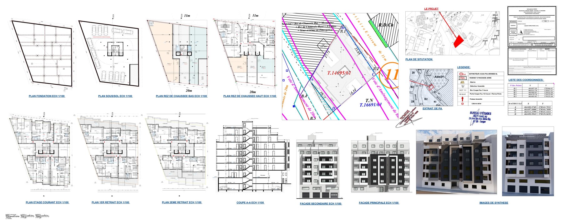 1. Plan sous-sol